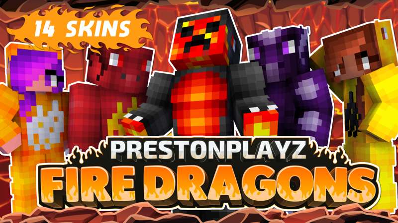 Prestonplayz Fire Dragons In Minecraft Marketplace Minecraft