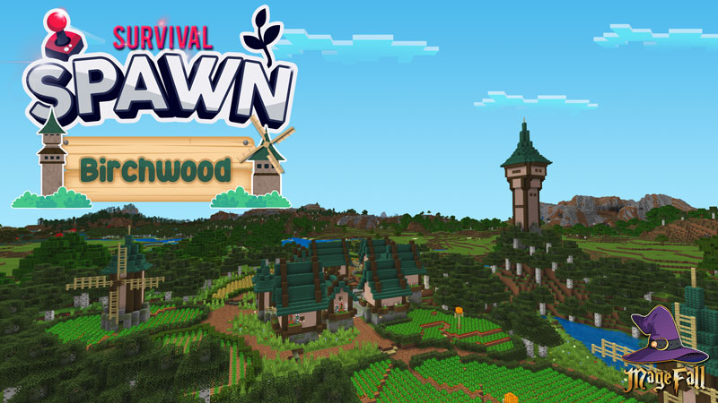 Survival Spawn: Birchwood Key Art