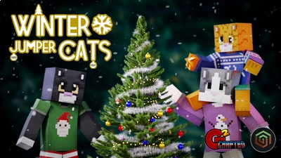 Winter Jumper Cats on the Minecraft Marketplace by G2Crafted Winter Jumper Cats on the Minecraft Marketplace by G2Crafted