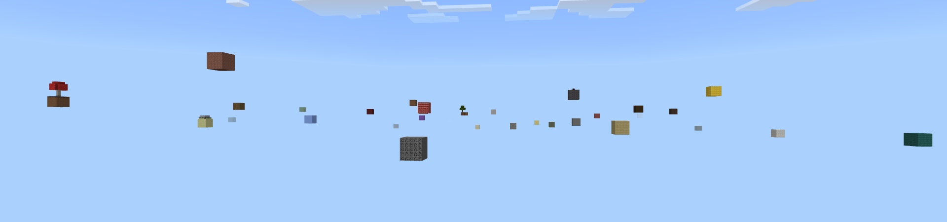 Cube Skyblock Panorama