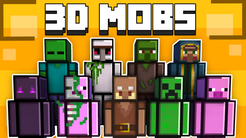 3D Mobs! Key Art