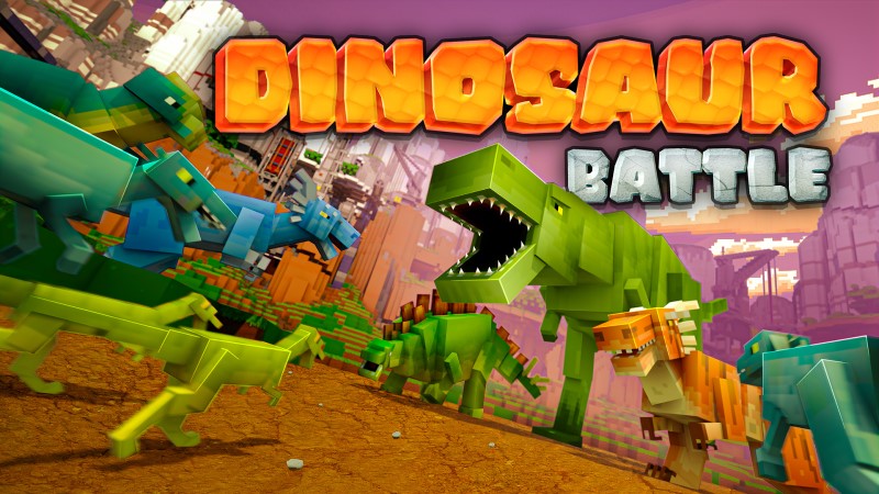 Dinosaur Battle in Minecraft Marketplace | Minecraft