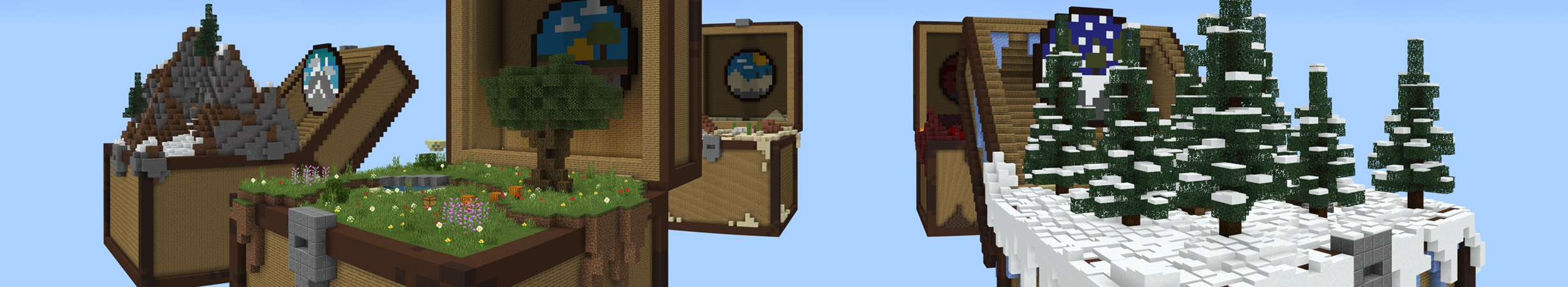 Skyblock Chests Panorama