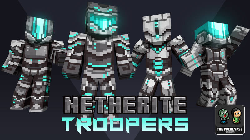 Netherite Troopers on the Minecraft Marketplace by BLOCKLAB Studios Netherite Troopers on the Minecraft Marketplace by BLOCKLAB Studios