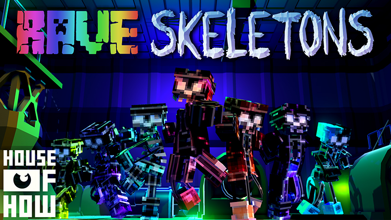 Rave Skeletons Key Art