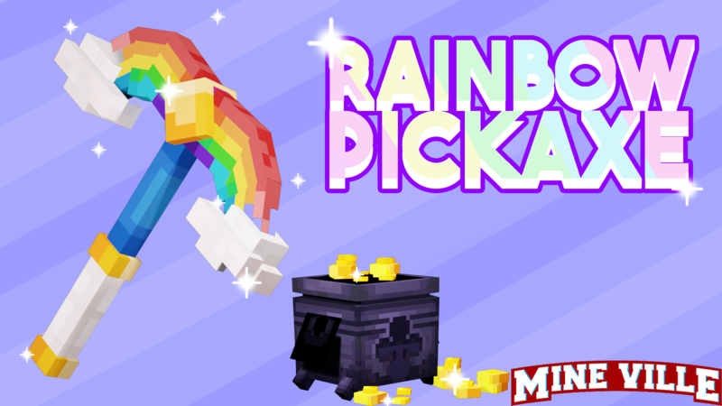 Rainbow Pickaxe Key Art