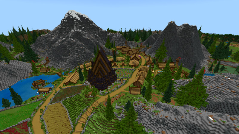 Norse Mountain Village by G2Crafted