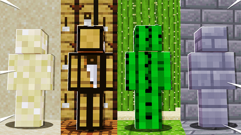 BLOCK Skins in Minecraft Marketplace