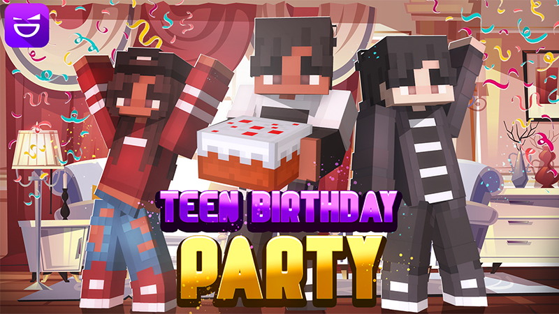 Teen Birthday Party Key Art