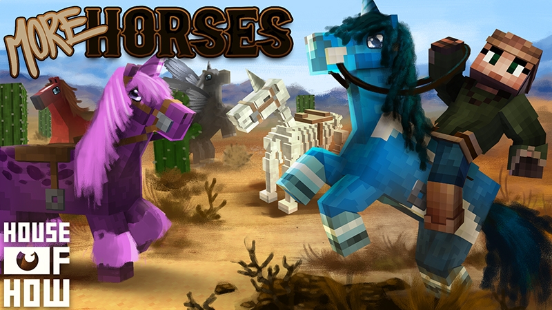 More Horses By House Of How Minecraft Marketplace Via Playthismap Com