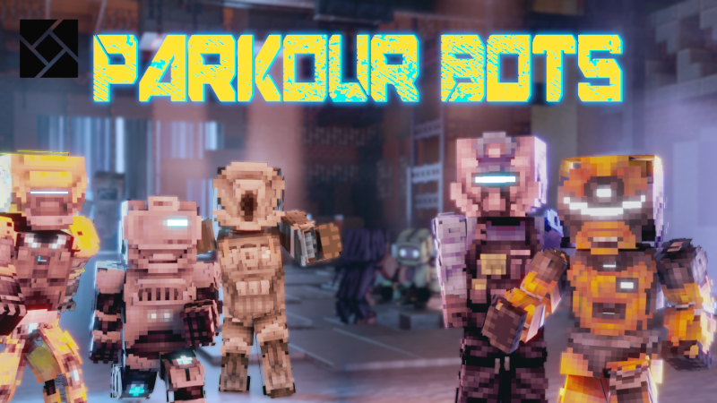 Parkour Bots Key Art