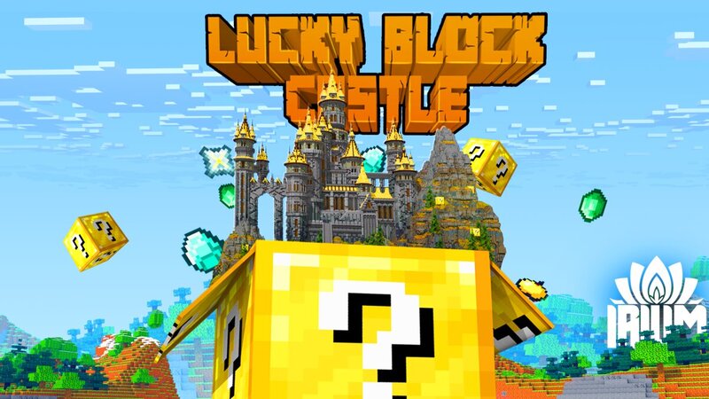Lucky Block Castle In Minecraft Marketplace Minecraft
