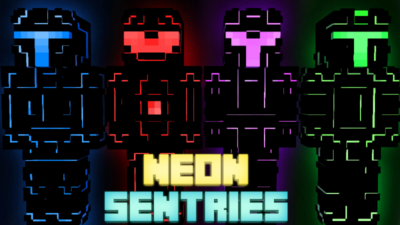 Neon Sentries Key Art