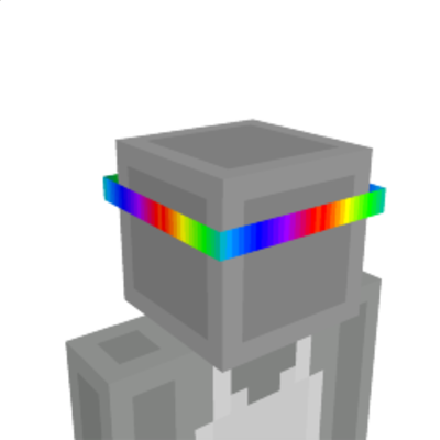 Rainbow Headband on the Minecraft Marketplace by The World Foundry Rainbow Headband on the Minecraft Marketplace by The World Foundry