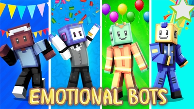 Emotional Bots on the Minecraft Marketplace by Dark Lab Creations Emotional Bots on the Minecraft Marketplace by Dark Lab Creations