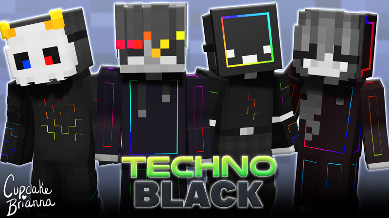 Techno Black Skin Pack Key Art