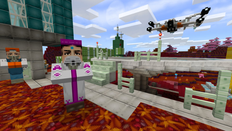 Space Craft In Minecraft Marketplace Minecraft