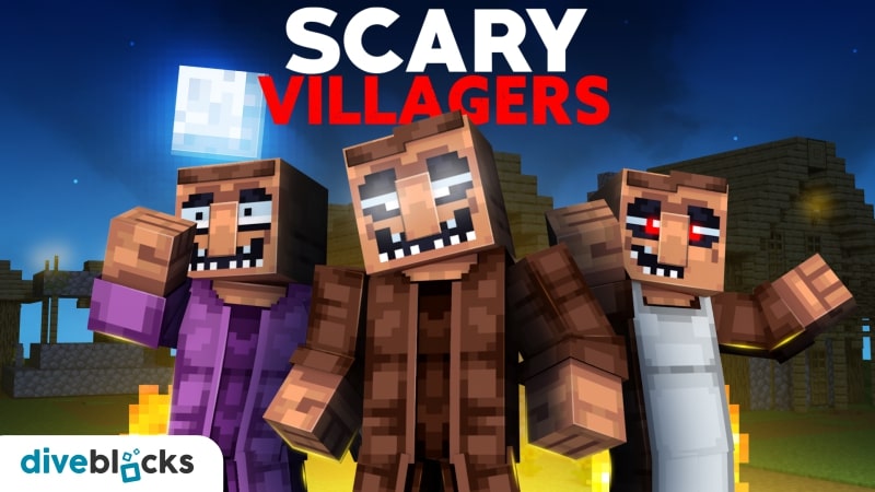 Scary Villagers Key Art