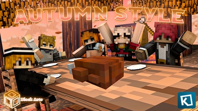 Autumn Style on the Minecraft Marketplace by Black Arts Studios Autumn Style on the Minecraft Marketplace by Black Arts Studios