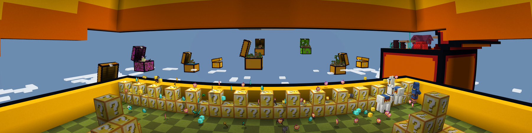 Chest Lucky Skyblock Panorama