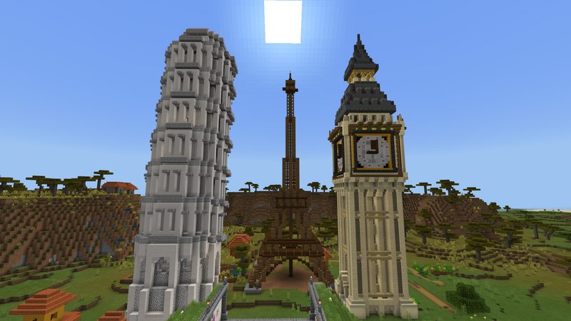 Craftable Monuments by VoxelBlocks