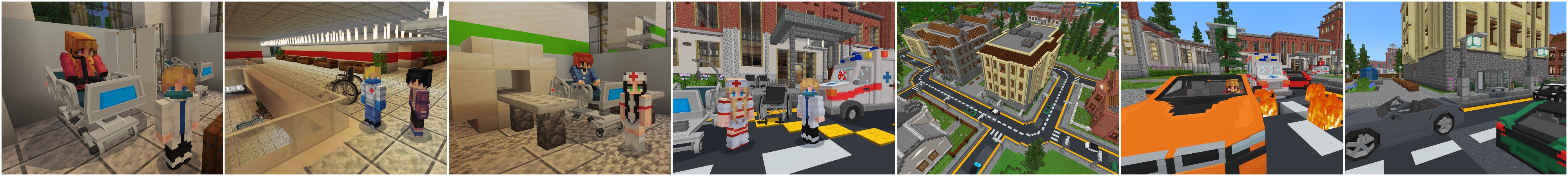 Modern Hospital Life Panorama