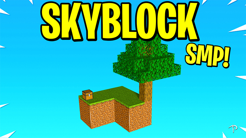 Skyblock SMP! Key Art