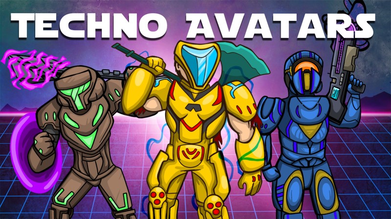 Techno Avatars Key Art