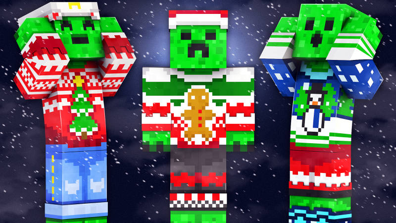Holiday Creepers on the Minecraft Marketplace by 57Digital Holiday Creepers on the Minecraft Marketplace by 57Digital