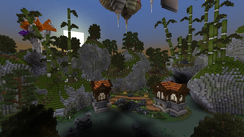 Flying Castle by Street Studios (Minecraft Marketplace Map) - Minecraft ...