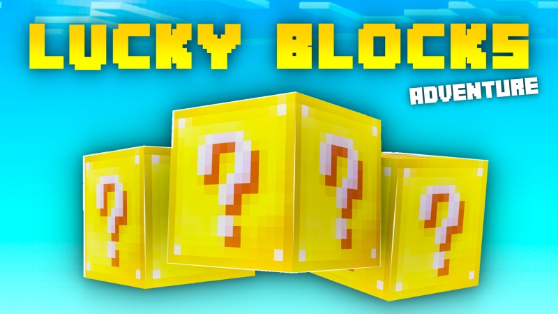 Lucky Blocks Adventure Key Art