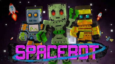 Spacebot on the Minecraft Marketplace by BLOCKLAB Studios Spacebot on the Minecraft Marketplace by BLOCKLAB Studios