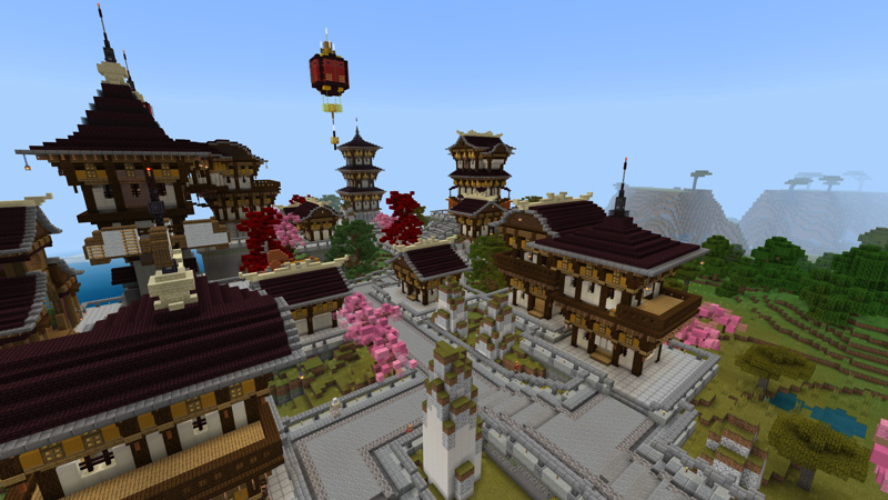 Utsukushi Village In Minecraft Marketplace Minecraft