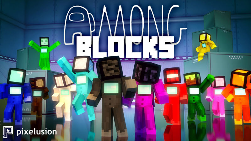 Among Blocks Key Art