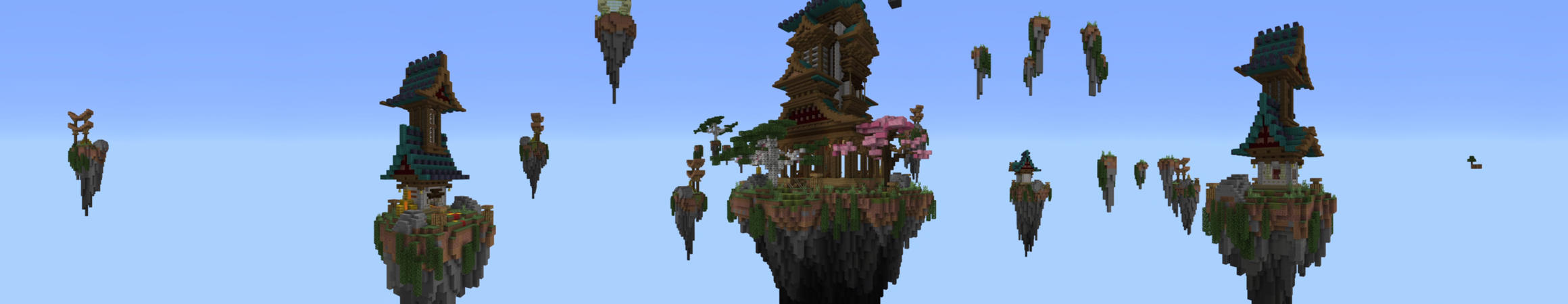 Skyblock Anime Panorama