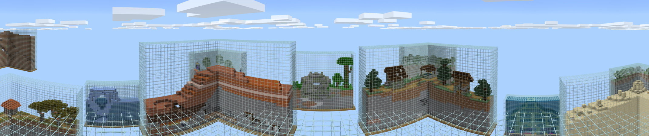 Ant Farm Skyblock Panorama