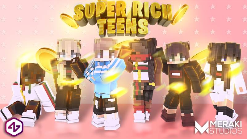 Super Rich Teens Key Art