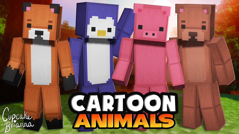 Cartoon Animals Hd Skin Pack In Minecraft Marketplace Minecraft