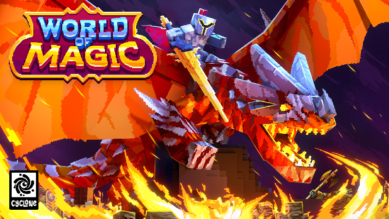 World Of Magic Dragon Knight In Minecraft Marketplace Minecraft