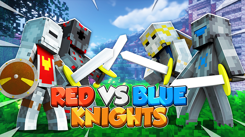 Red VS Blue Knights Key Art