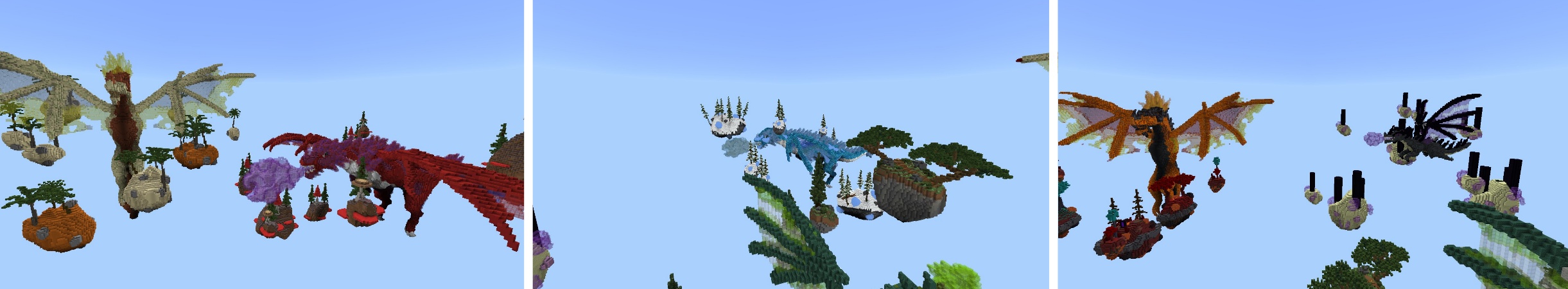 Skyblock Dragons Panorama