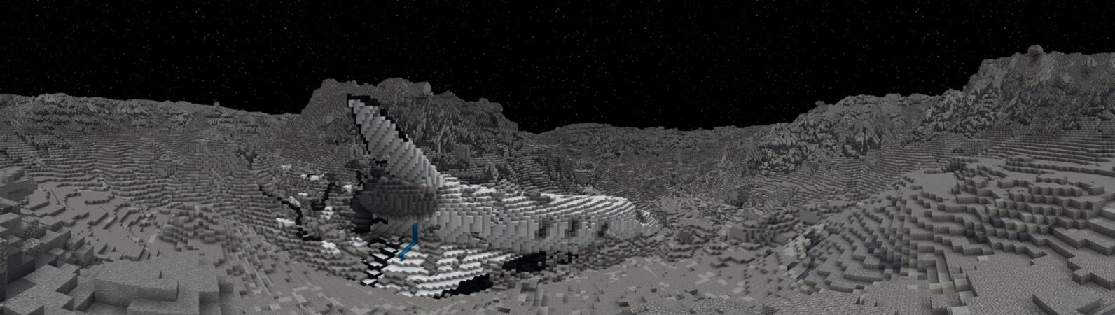 Crashed: Moon Panorama