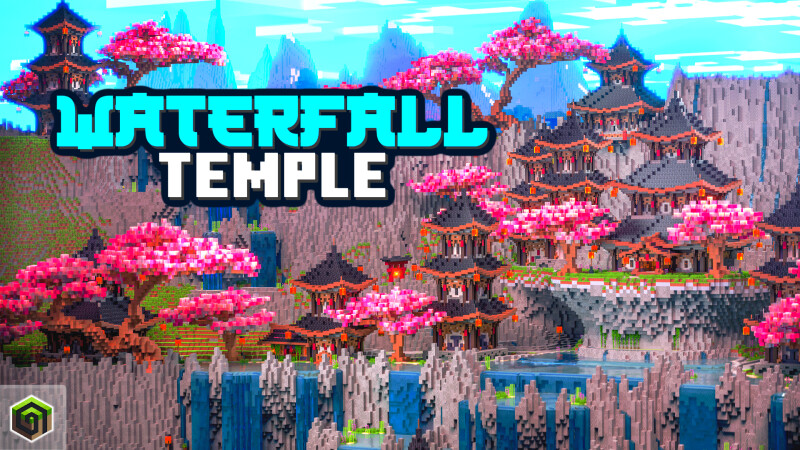 Waterfall Temple In Minecraft Marketplace Minecraft