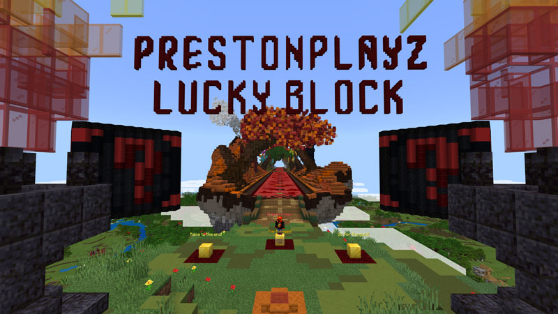 PrestonPlayz Lucky Block Run by Meatball Inc