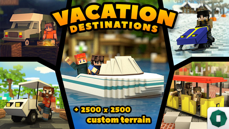 Vacation Destinations Key Art