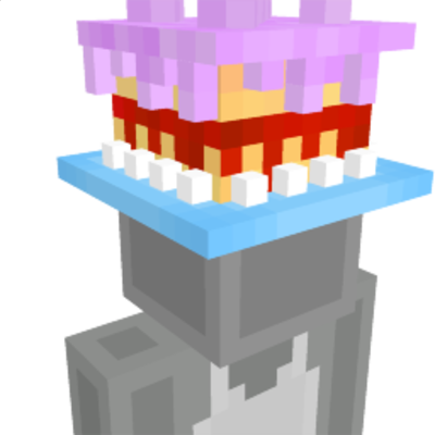 Cake Hat on the Minecraft Marketplace by House of How Cake Hat on the Minecraft Marketplace by House of How