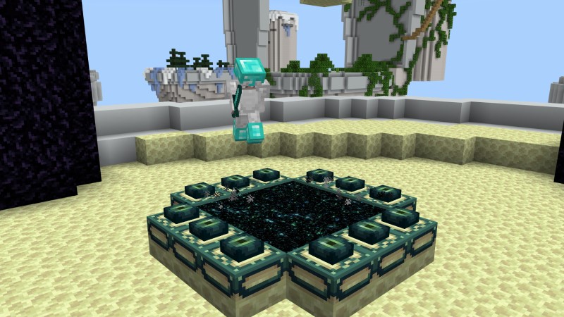 Giant Toilet Skyblock In Minecraft Marketplace Minecraft