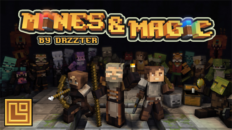 Mines & Magic Key Art