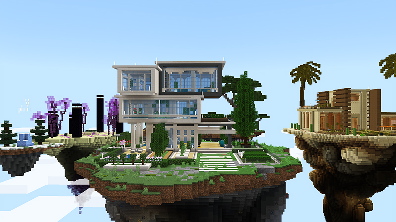 Skyblock Mansions by Gearblocks