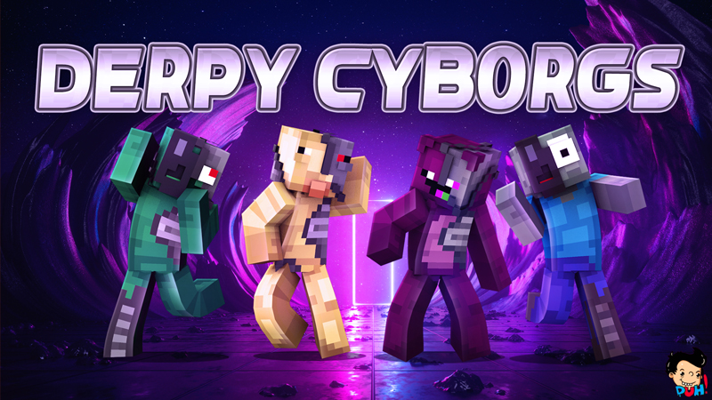 Derpy Cyborgs Key Art